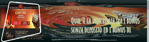 Bonus casino senza deposito